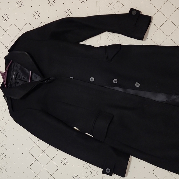 Zara High Collar Coat - Picture 4 of 4